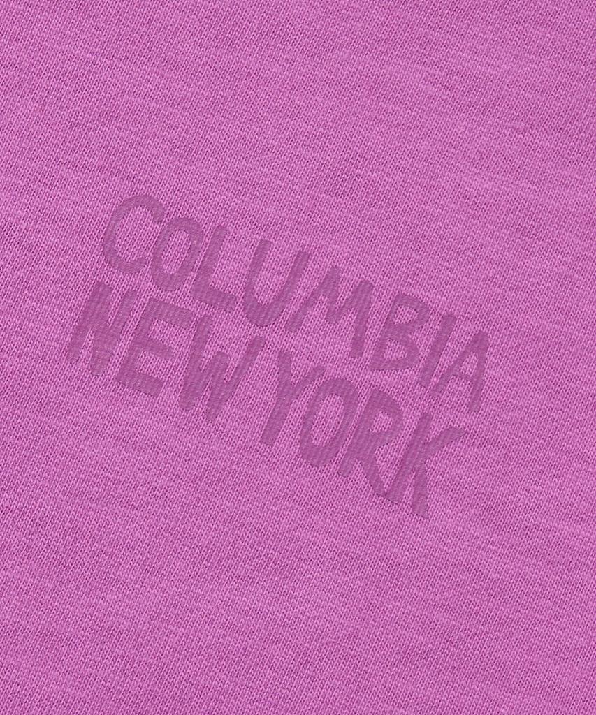 COLUMBIA UNIVERSITY Surf Ny Slub S/S T-Shirts_Vintage Purple