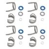 Fuel Injector Retaining Bracket O Ring Seal Kit 06D998907 for A3 Hatchback A4 Saloon A6 Avant TT Roadster