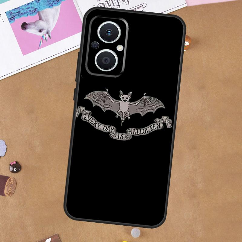Чехол Goth Vampire Bat Gothic для OPPO Reno 12 13 14 11 10 Pro 14F 13F 12F 11F 7 8 Lite 8T OPPO Find X9 X5 X6 X8 Pro