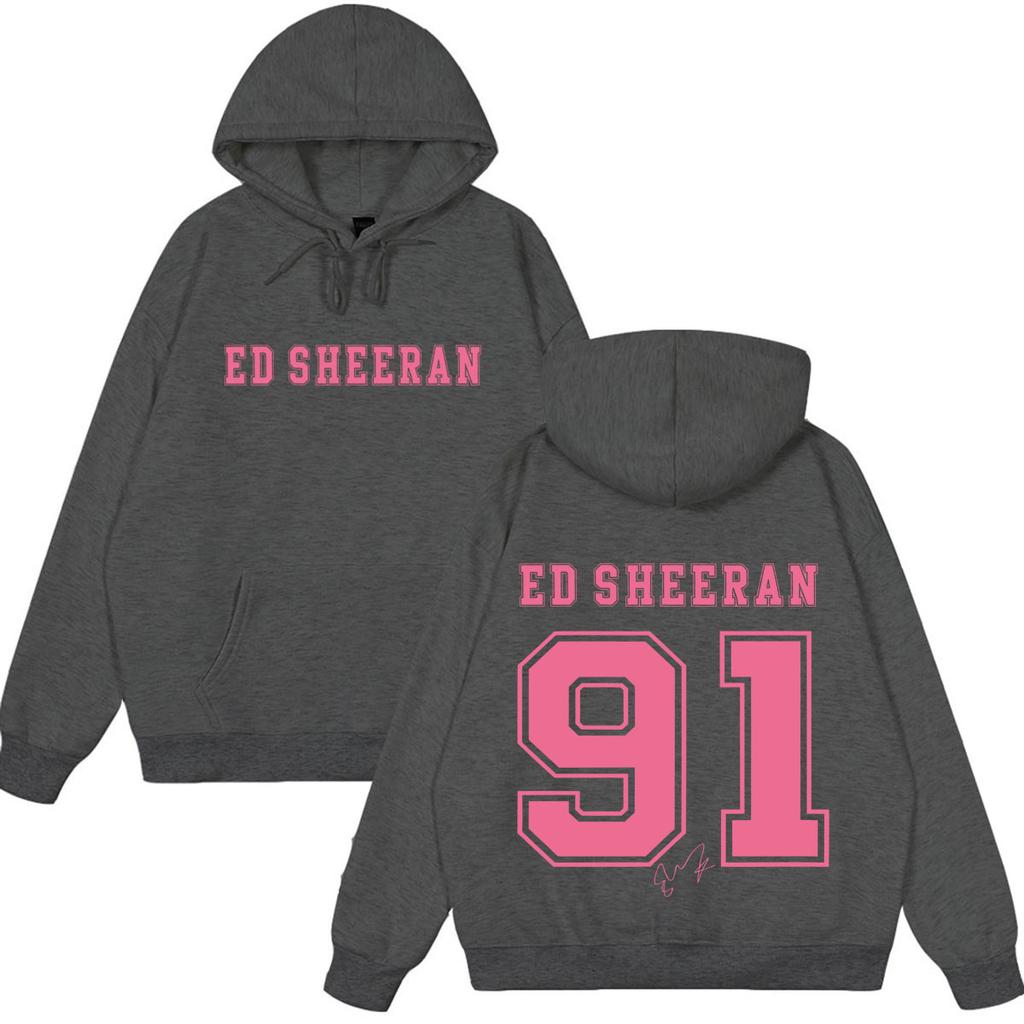 Худи с принтом Ed Sheeran Loop Tour Australia Tour Мужские Женские Модные Эстетичные Трендовые Свитшоты