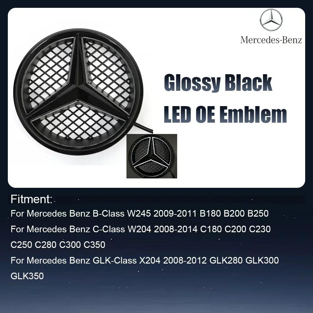 AMG W220 60% New For Mercedes Benz OE LED Emblem Light Car Front Grille Illuminated Logo Star Badge For Mercedes Benz B C GLK-Cl