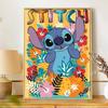 Disney 5d diamond painting full of diamonds diy diamond embroidery decorative painting Stitch ornaments living room