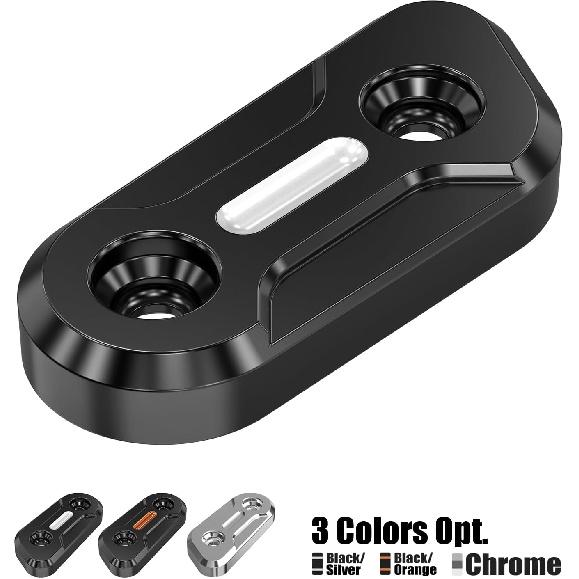 NICECNC Black Engine Cover Inspection Cover Compatible with Harley Iron 1200 XL1200NS 2018-2021, Roadster XL883R 2014-2015, Sportster 1200 Custom