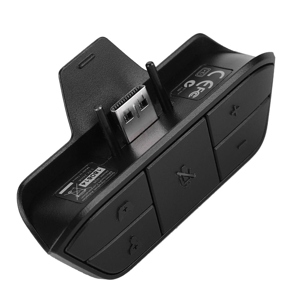 Пылезащищенный адаптер стереогарнитуры для Xbox One с управлением игрой и синхронизацией стереозвука