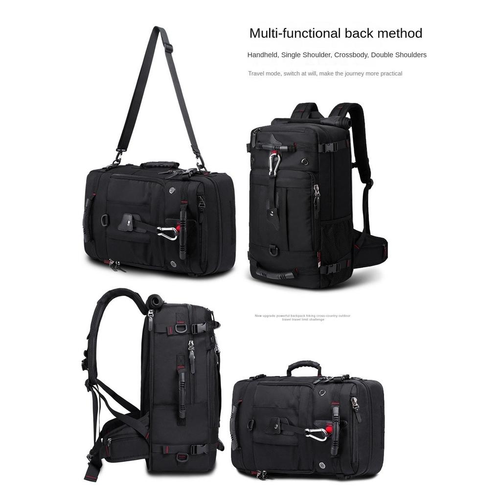 Новый стиль рюкзака из ткани Оксфорд дорожная сумка мужской рюкзак для отдыха на природе большая вместительная сумка для багажа многофункциональная походная альпинистская сумка