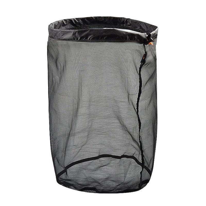 5 Color Outdoor Ultralight Mesh Storage Bag For Sports Camping Drawstring Storage Pack Hiking Travel Tools Compression Bags
