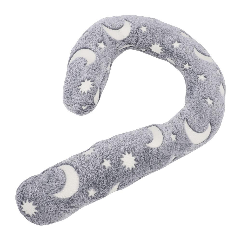 Luminous Surface Pet Crescent Cushion Plush Pet Cuddle Cushion Pet Sleep Pad Dog Bedtime