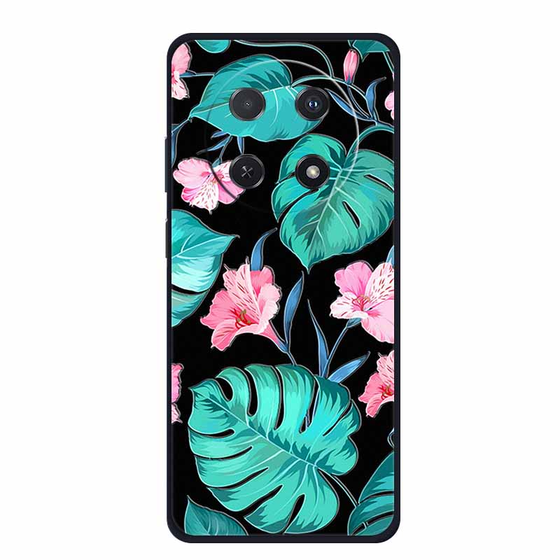 3D Тисненый Чехол Для Huawei Nova 14i Чехол Для Телефона Coque Цветы Силиконовый Мягкий Задний Чехол Для Huawei Nova 13i Y91 12i Чехол Funda Para