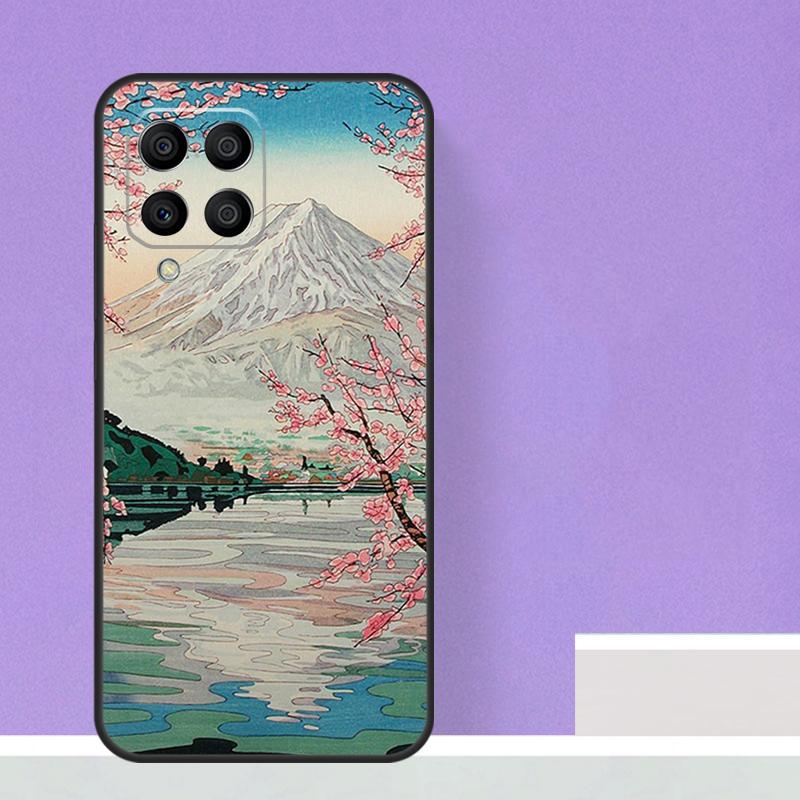 Искусство в японском стиле укиё-э для Samsung Galaxy M21 M51 M12 M32 M52 M13 M23 M33 M53 M34 M54 M30s M31s M15 M55 M20 чехол