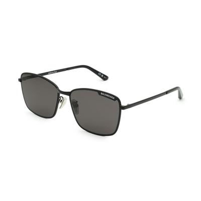 Солнцезащитные очки Balenciaga BB0280SA, Унисекс, 001, Черный/Серый