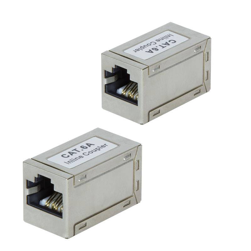 Keystone connector RJ45 socket Cat.6A LogiLink metal network connector Mini