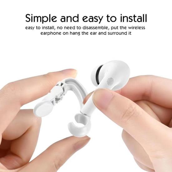 Clip Stable Anti-lost Plastic Bluetooth-compatible Earphone Hook for Wireless Earphone