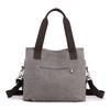Womens Business Canvas Shoulder Bag With Colorblocking And Spacious Interior