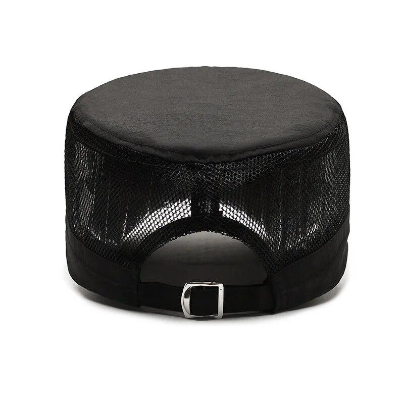 Летняя новая сетчатая быстросохнущая плоская кепка мужская бейсболка для спорта на открытом воздухе солнцезащитный козырек для рыбалки женская тонкая дышащая кепка