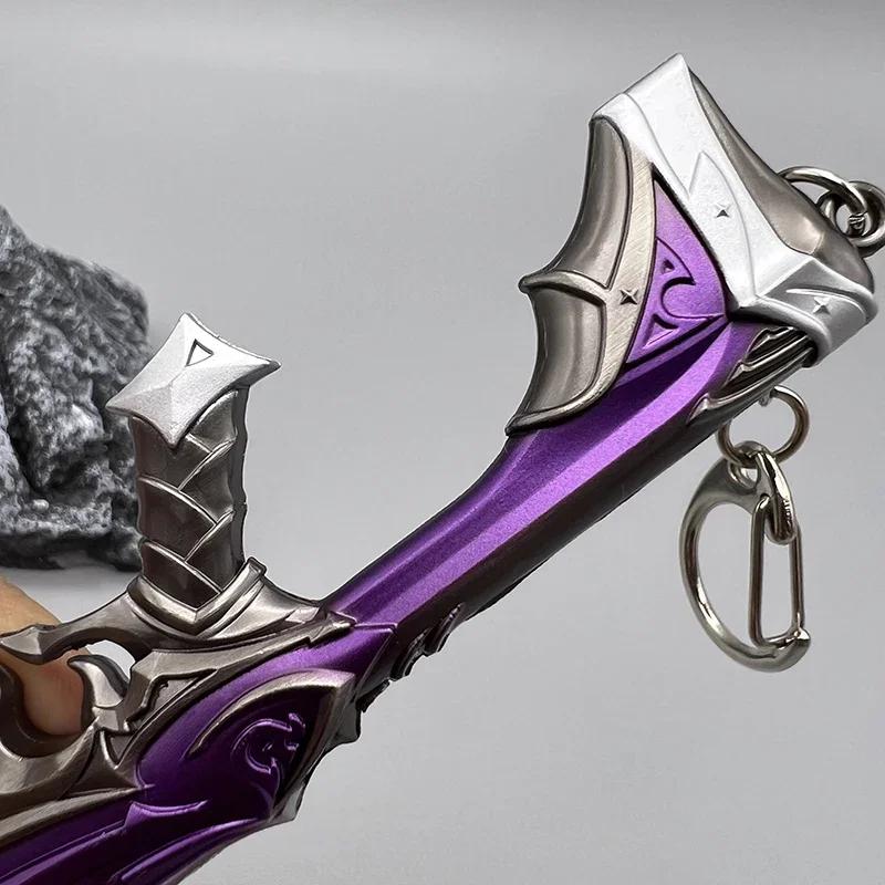 18 см Игровой реплика Valorant Коллекция Reaver Винтовки Vandal Металлическое оружие Model Коллекционный Настольные украшения Подарок Игрушка Мальчики