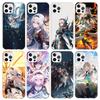 Чехол для телефона Honkai Star Rail Firefly для iPhone 17 Air 11 13 Mini 14 15 Plus 16 12 Pro Max 16E SE 7 8 с рисунком, мягкая задняя крышка из ТПУ