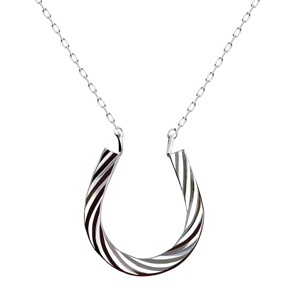 Platinum Bullion Horseshoe Necklace PT900 Platinum [Lara Christie] Women's Lp51-0023-pt