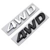 AAXT1 4WD car logo suitable for hyundai IX25 IX35 new Tucson Santafe personality four-wheel drive tail label stickers Trunk letter