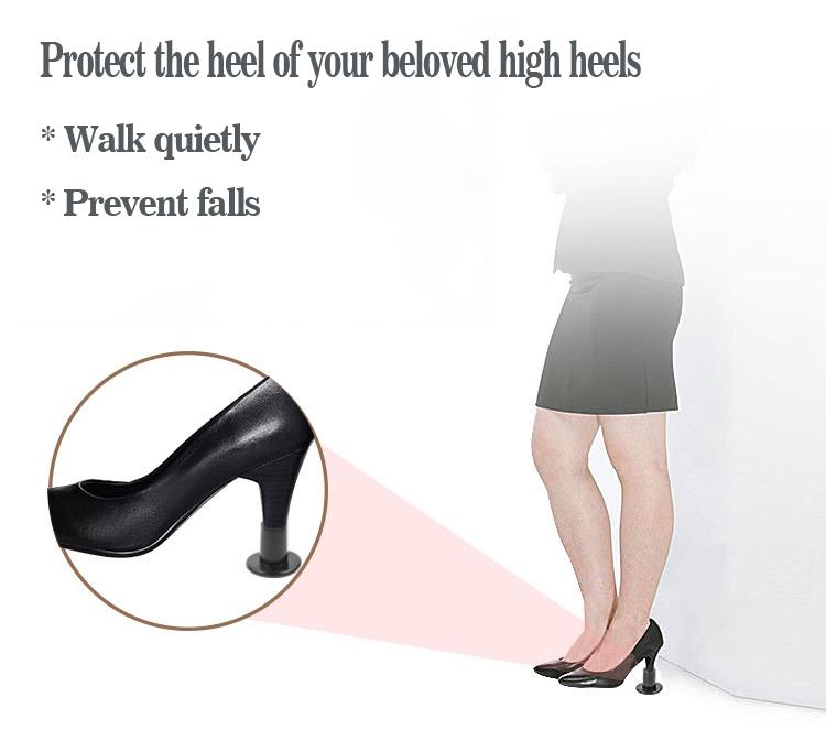 Нескользящий чехол для обуви на высоком каблуке, защита для вечеринок, латинских танцев, противоизносные стопоры для обуви, свадебная противоскользящая вставка для ухода за обувью