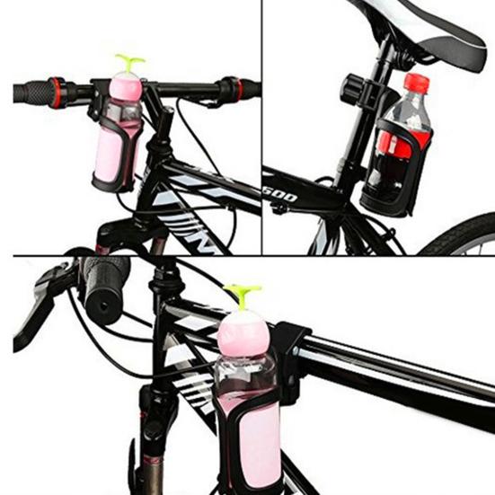 Гироскопический держатель для стакана с регулируемым ремнем, вращающийся на 360 градусов, непроливающийся, универсальный держатель для коляски, велосипеда, самоката, бутылки с водой и напитками