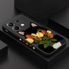 Чехол-кейс для телефона с милым котиком-тюльпаном для Xiaomi Poco F8 F7 X7 X6 F6 M6 M5 M5S F5 X5 F4 X4 M4 F3 M3 X3 Pro 4G 5G GT Силиконовый чехол