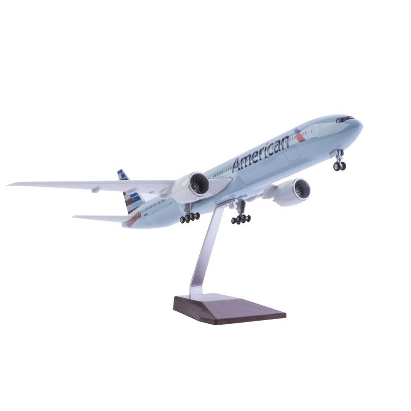 B777 Эйр Американские Авиалинии Модель Самолета смола 1:157 Масштаб Модель самолета миниатюрный самолет Коллекционный подарок от авиации