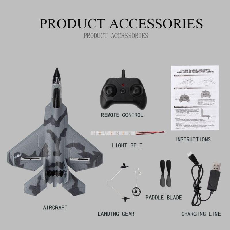 RC Plane FX622 2.4G EPP Foam Airplane Remote Control Aircraft Fixed Wings Glider Electric Outdoor Toys Christmas Gift