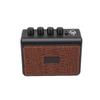 Портативный гитарный усилитель 10 Вт, Bluetooth-динамик, 2 канала Clean/Distortion, AUX-вход, разъем для наушников, перезаряжаемый, бесшумный, для улицы