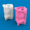 Большие Кошки Декорация 3D Форма для Свечей и Мыла DIY Форма для Эпоксидной Смолы для Свечей Ручной Работы Ароматический Воск Формы для Мыла для Декорации
