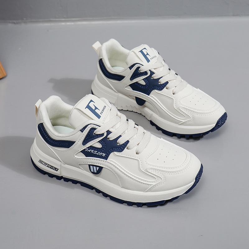 Женская обувь весна весна новая студенческая волна универсальная толстая подошва спортивная одинарная весна осень повседневная обувь H568