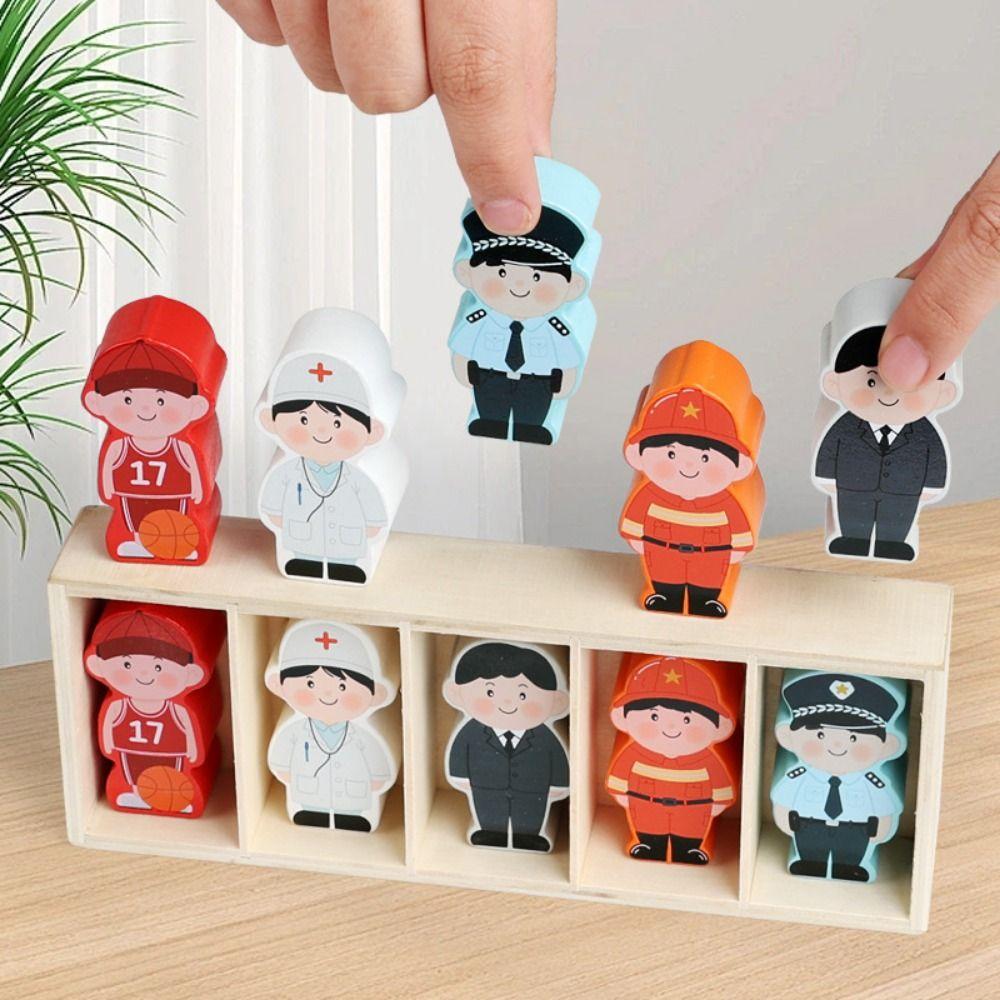 Early Educational Character Puzzle Game Matching Game Reasoning Thinking Puzzle Toy  Children