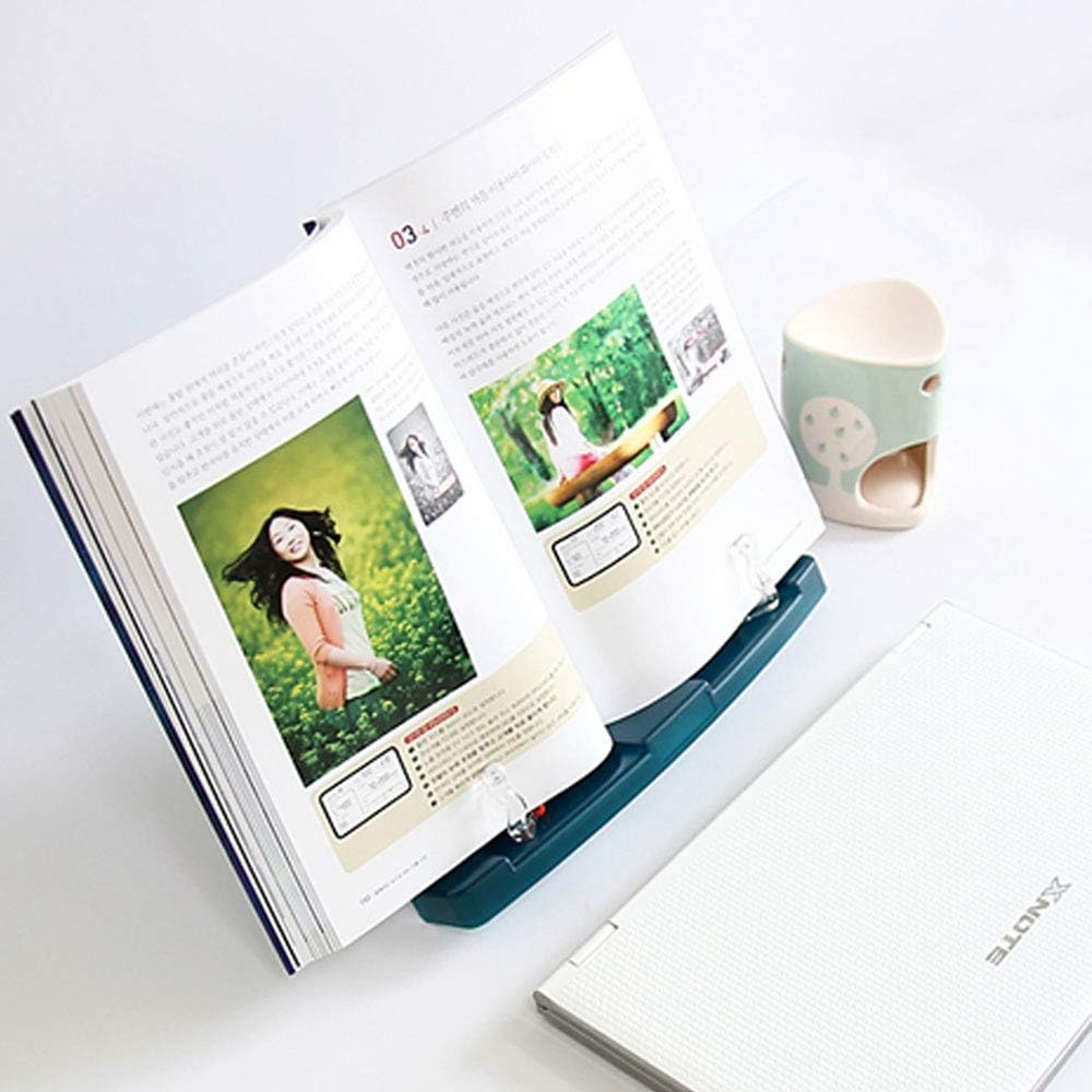 Actto BST-09 Green Portable Reading Stand/Book Stand Document Holder (180 Angle Adjustable)