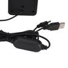 Настольный динамик с питанием от USB, мощный сабвуфер, настольный мини-светодиодный динамик для домашнего компьютера PalyStation4, ноутбук, черный 
