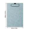 1Pc PU Leather A4 Clipboard Hard Paper Clip Board Durable Writing Pad  Conference
