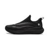 New LiNing SOFT GO Shock Absorbers With Slip Resistant And Abrasion Resistant Properties Low Top Casual Shoes Men's Black AGLU099-1