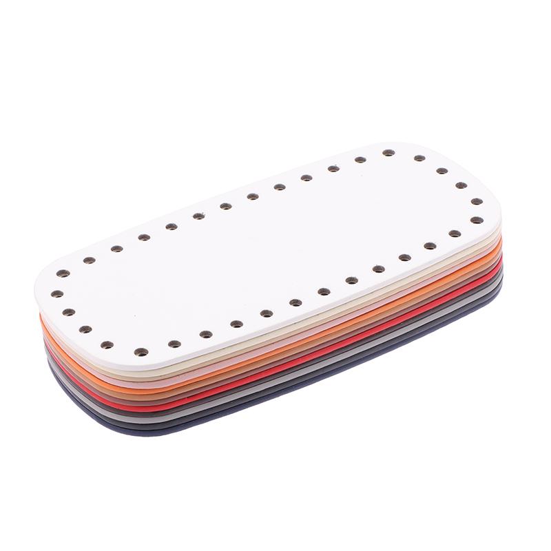 Round Leather Bottom With Holes Rivet Handbag Diy Women Shoulder Crossbody Bags Accessories