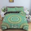 Mandala Duvet Cover Set Bohemian Bedding Set Soft Comforter Cover With 1/2pcs Pillow Shams Quilt Cover Bedroom King Queen Sizes
