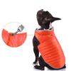 Зимняя двусторонняя легкая куртка-пуховик для собак средних и маленьких пород, одежда для домашних животных, водонепроницаемое пальто для французского бульдога Mascotas abrigo perro