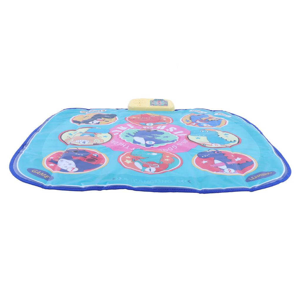 Танцевальный коврик складной музыкальный уровень сложности Динозавр электронный танцевальный коврик для детей малышей