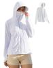 Rash Cool To the Rash Sweat Quick Long UV Large Sun UV Stylish [CNYA] Women's Guard, Hoodie, Swimsuit, Touch, UPF50+ Guard, Summer, Wicking, Drying,