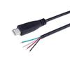 5 шт. 2-контактный 4-контактный провод USB 2,0 Тип C «папа-мама» Удлинитель сварочного типа USB-C DIY Ремонтный кабель Разъем для зарядного устройства
