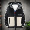 Весенняя куртка с капюшоном Мужская повседневная куртка Мужской красивый топ
