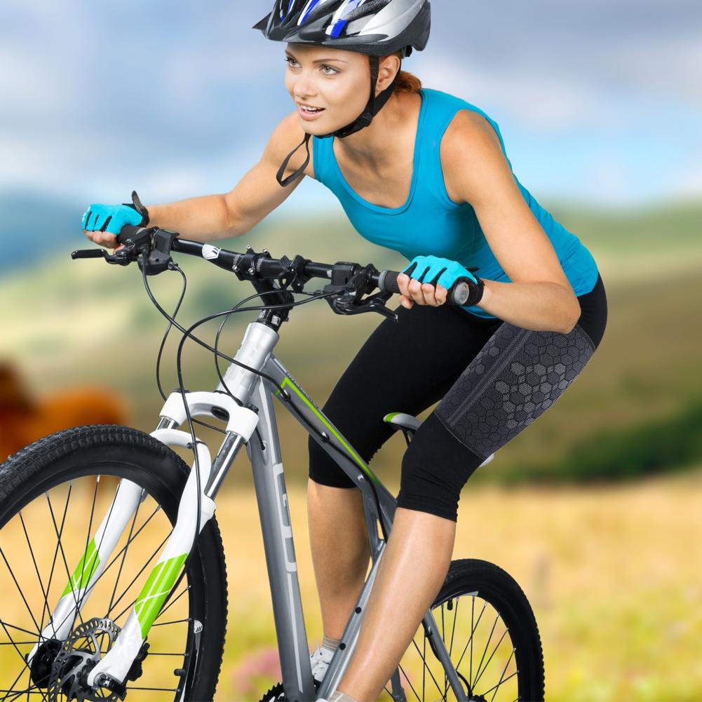 1 шт. Компрессионные рукава на бедро Защита и поддержка суставов для бега, спорта, облегчения боли в ногах, бандаж для ног для мужчин и женщин