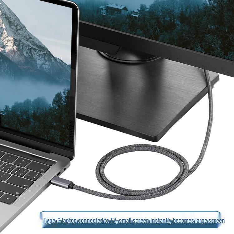 Кабель-адаптер Type-C на HDMI 4K60Hz для зеркалирования экрана телефона/компьютера на телевизор