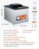 Chamber Vacuum Sealer, 260W Sealing Power, Vacuum Packing Machine for Wet Foods, Meats, Marinades and More, Compact Size with 10.2" Sealing Length,