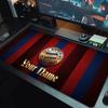 FC Bayern Munchen Custom Name Large Size Mouse Pad Large Gaming Table Cushion Non-slip Laptop Tablet Big Mousepad XXL Mat Mini PC Playmat With Lock ed
