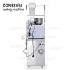 ZONESUN Bean Grain Automatic Weighing Packaging Machine Powder Bag Back Side Seal Filling Machine With Date Printer ZS-GZ5200