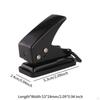 Compact Hole Puncher for Office Use, Reusable Paper Punch Tool Scrapbooking
