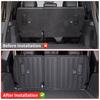 Для 2025 2025 Toyota Land Cruiser 250 Prado Защитный коврик на спинку сиденья второго ряда