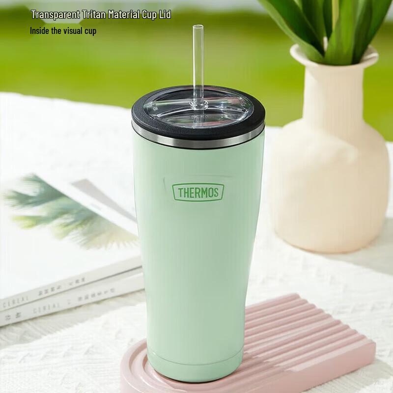 THERMOS TEMF-850 Large Capacity Insulated Straw Bottle